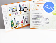 bio-naturel.de Voll personalisiertes Mailing