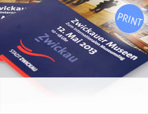 Flyer und Plakat zum Internationalen Museumstag