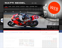 Rennfahrer Matti Seidel Website