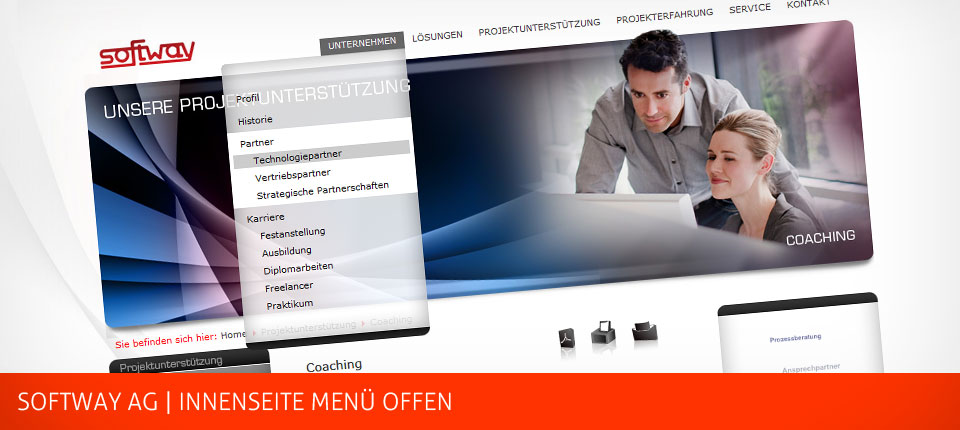 Bild - Softway AG mit neuer Website