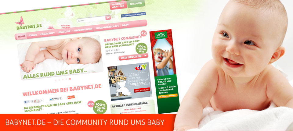 Babynet.de - Die Community rund ums Baby - TMDESIGN ...